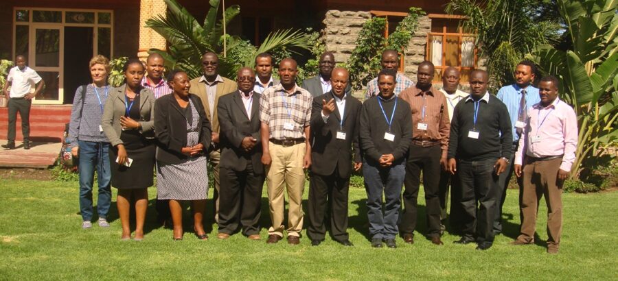 Participants in the consultative workshop on mobile phone applications for disease reporting in the IGAD Region, 3rd June 2015, Naivasha